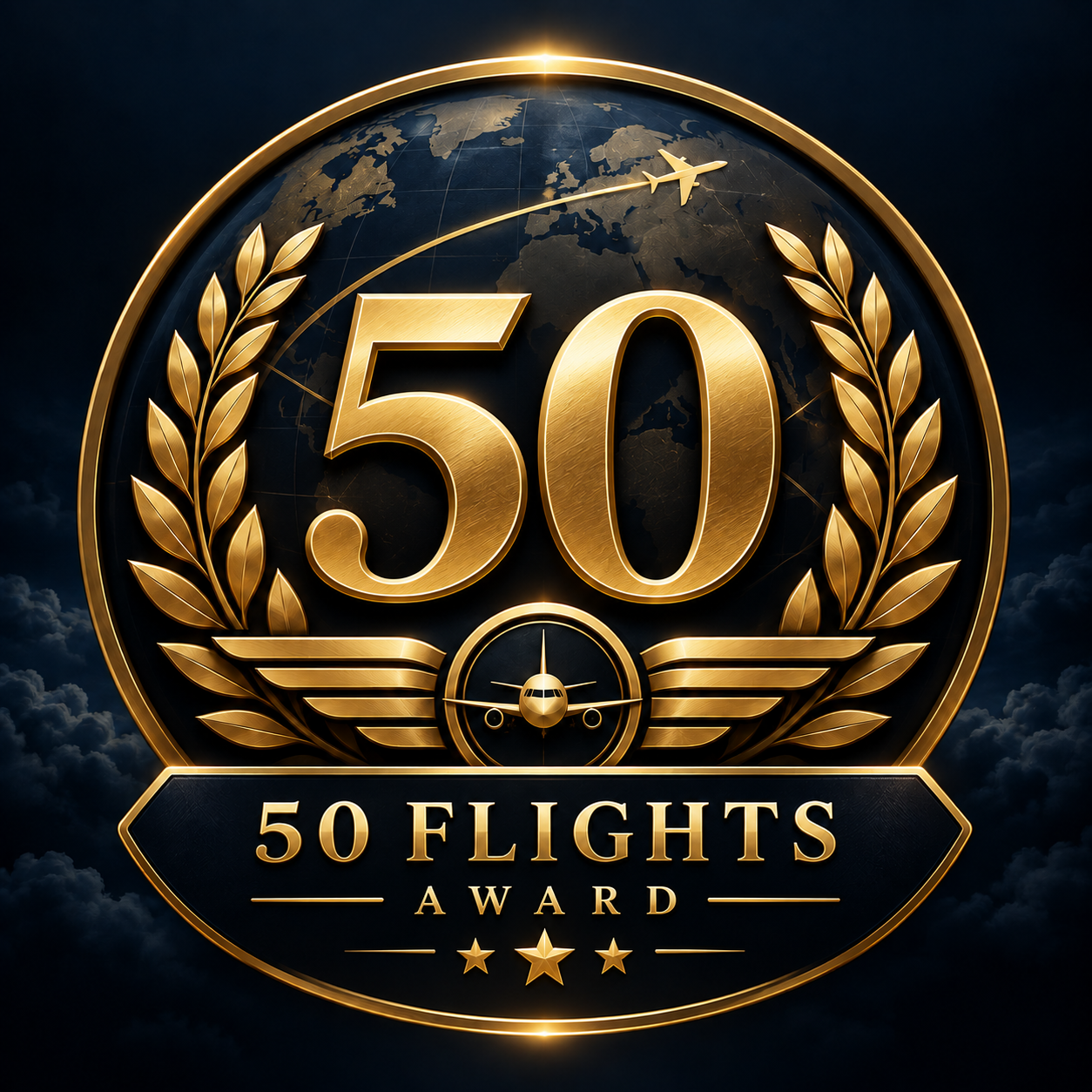 Completed 50 flights